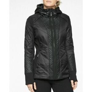 ATHLETA Rock Ridge Primaloft Jacket In Black Size XS